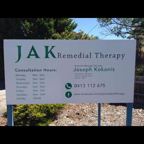 Photo: J.A.K Remedial Therapy
